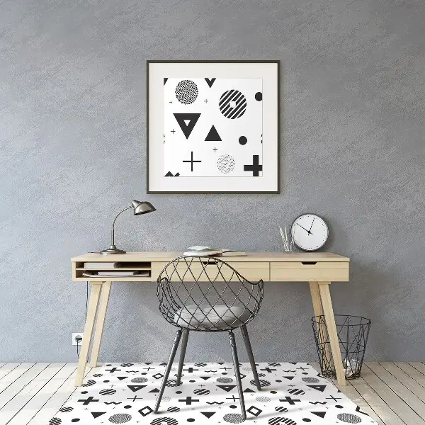 Podloga za stol parket Geometric patterns