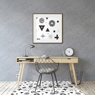 Podloga za stol parket Geometric patterns