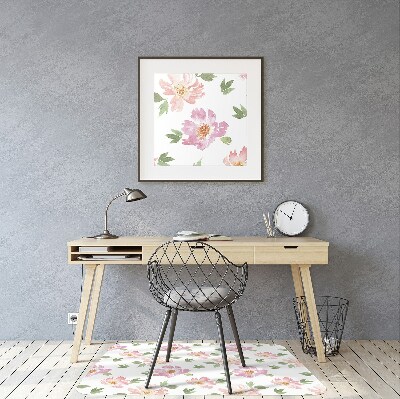 Podloga za stol Watercolor flowers