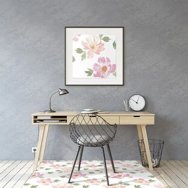 Podloga za stol Watercolor flowers