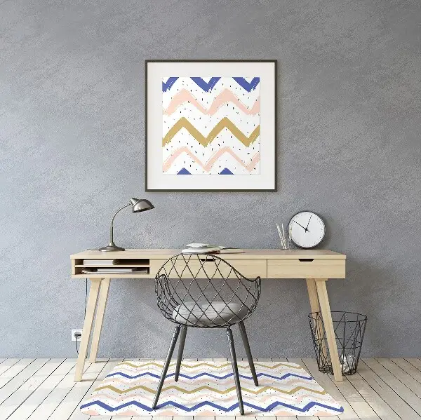 Podloga za zaščito tal Painted zigzags