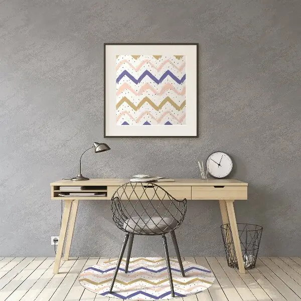 Podloga za zaščito tal Painted zigzags