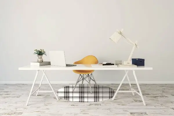 Podloga za pisarniški stol Plaid pattern
