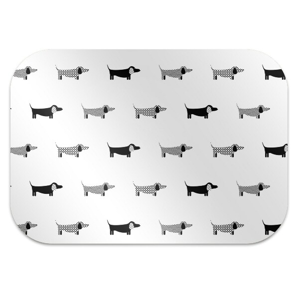 Podloga za stol Dachshunds