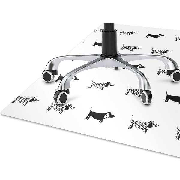 Podloga za stol Dachshunds