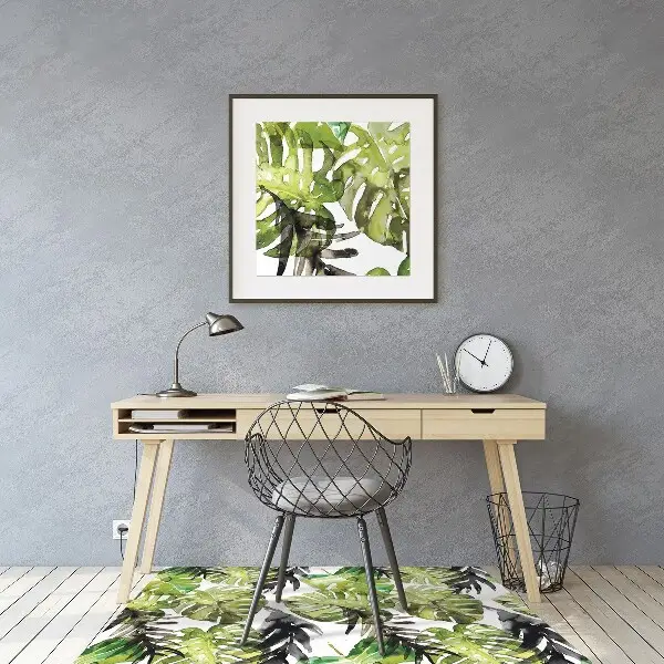 Podloga za stol Watercolor leaves