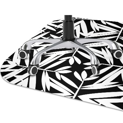 Podloga za stol Black and white pattern