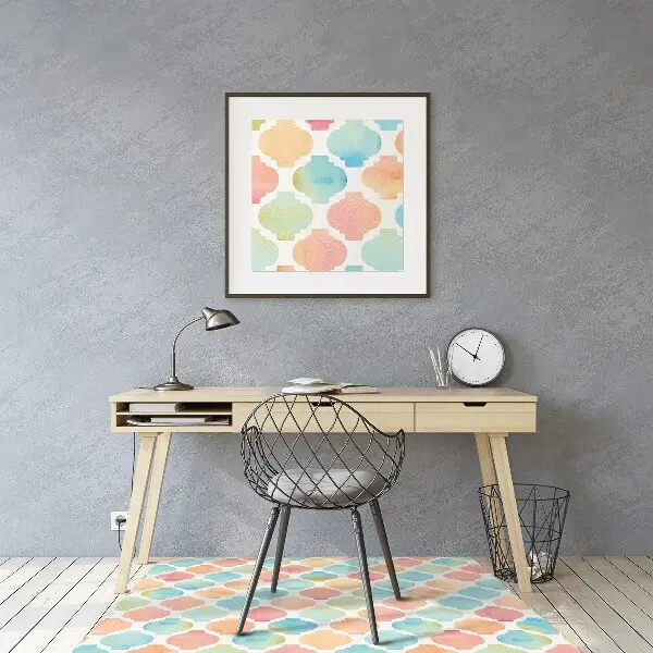 Zaščitna podloga za stol Colorful pattern