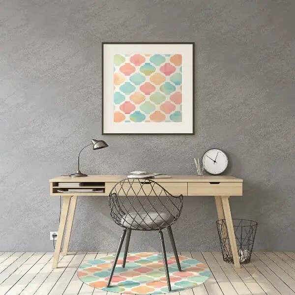 Zaščitna podloga za stol Colorful pattern