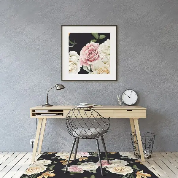 Podloga za zaščito tal Vintage roses