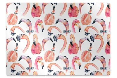 Podloga za stol Crazy flamingos