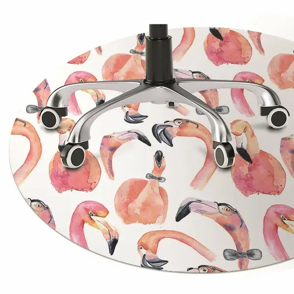 Podloga za stol Crazy flamingos