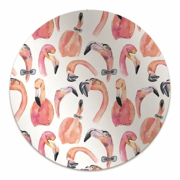Podloga za stol Crazy flamingos