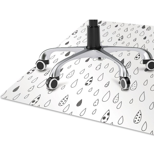 Podloga za pisarniški stol Abstrats drops