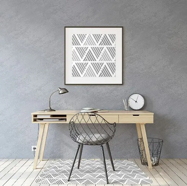 Podloga za stol Pattern in triangles