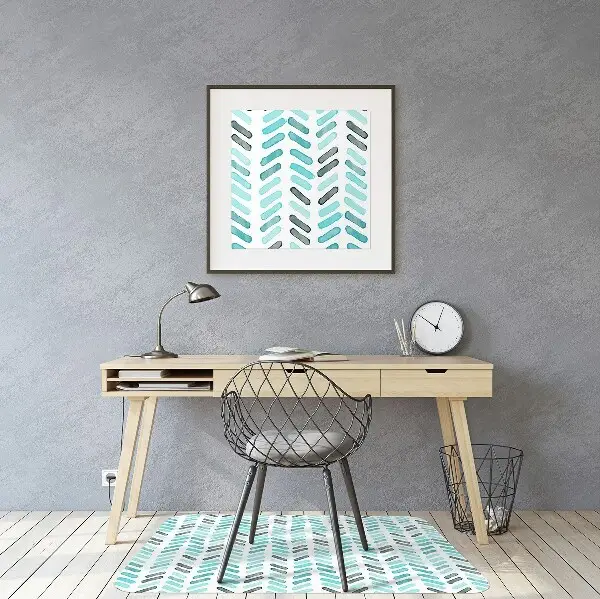 Podloga za stol Watercolor with herringbone