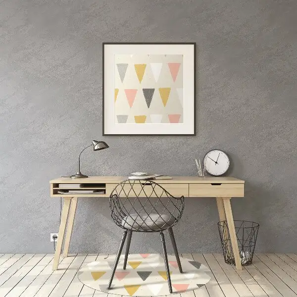 Podloga za pisarniški stol Triangular pattern