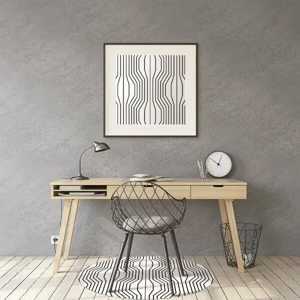 Podloga za pisarniški stol Geometric illusion