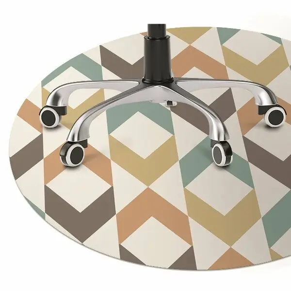 Podloga za pisarniški stol Retro shapes