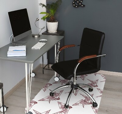 Podloga za pisarniški stol Origami birds