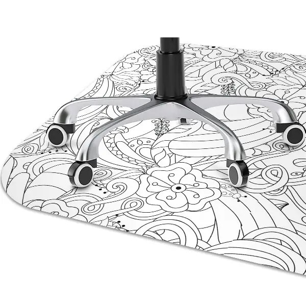 Zaščitna podloga za stol Doodle pattern