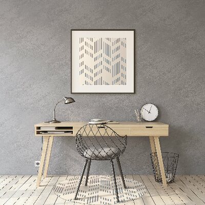 Podloga za stol Geometric herringbone