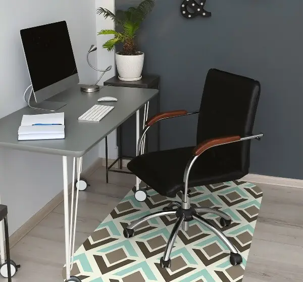 Zaščitna podloga za stol Retro pattern
