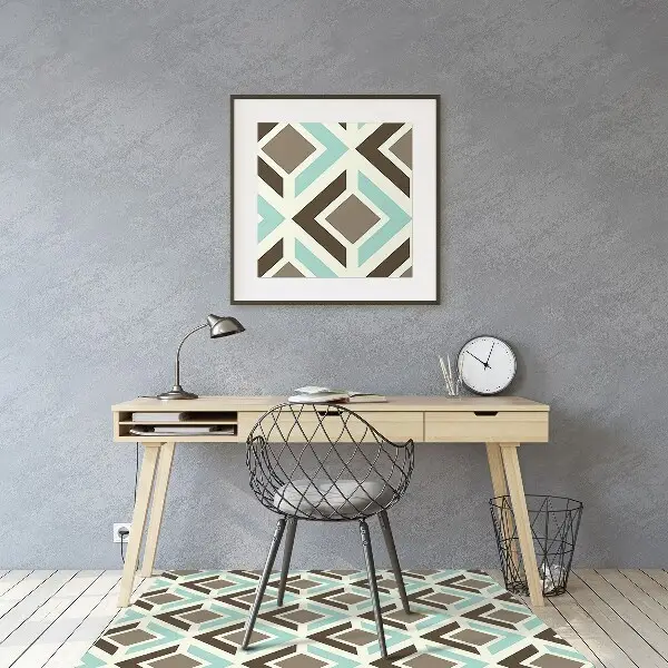 Zaščitna podloga za stol Retro pattern