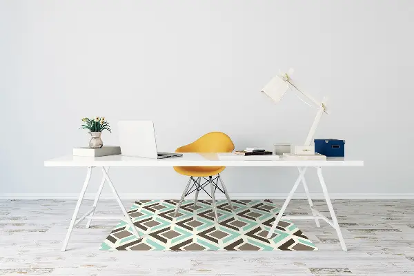 Zaščitna podloga za stol Retro pattern