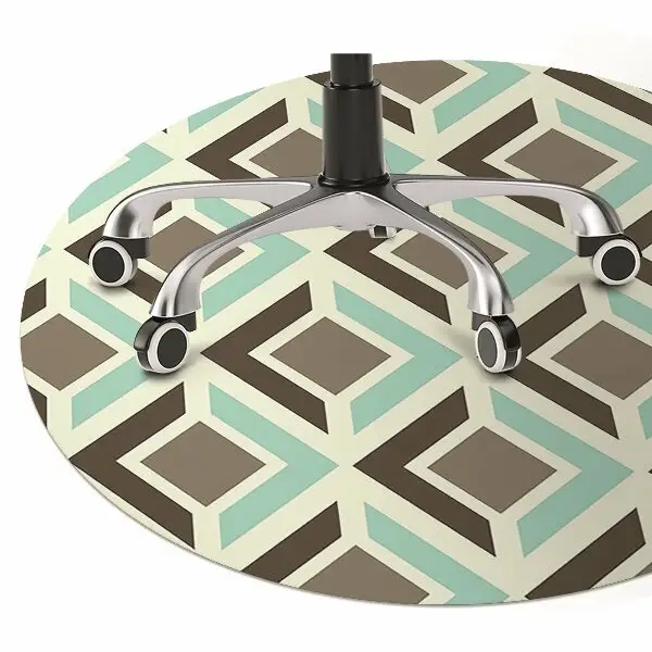 Zaščitna podloga za stol Retro pattern