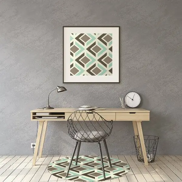 Zaščitna podloga za stol Retro pattern