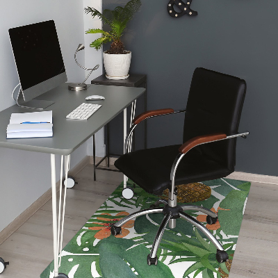 Podloga za pisarniški stol Tropical pineapple
