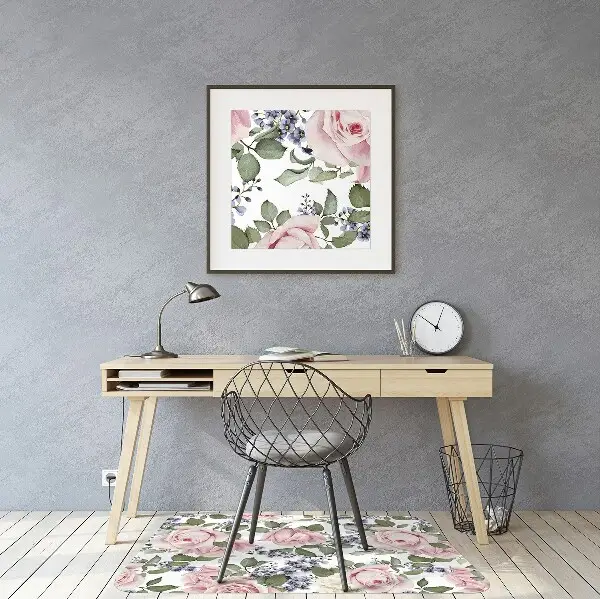 Podloga za stol Watercolor roses