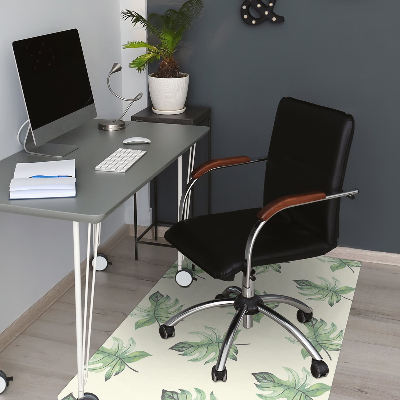 Podloga za pisarniški stol Tropical leaves