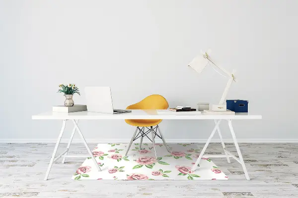 Podloga za zaščito tal Pastel flowers
