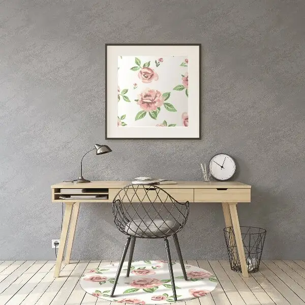 Podloga za zaščito tal Pastel flowers