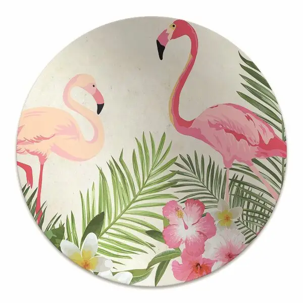 Podloga za stol Two flamingos