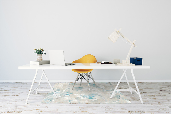Podloga za pisarniški stol Marble abstraction