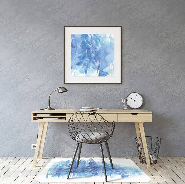 Podloga za stol Winter forest watercolor