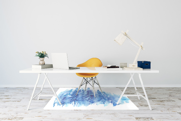 Podloga za stol Winter forest watercolor
