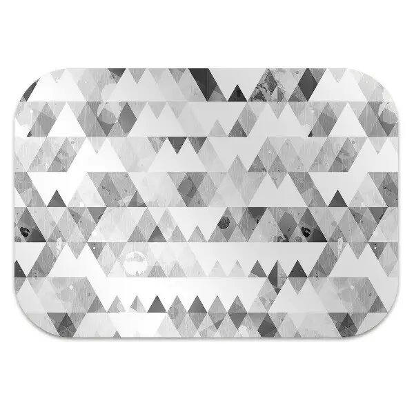 Podloga za pisarniški stol Gray triangles pattern