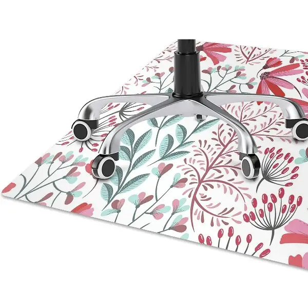 Podloga za pisarniški stol Floral pattern