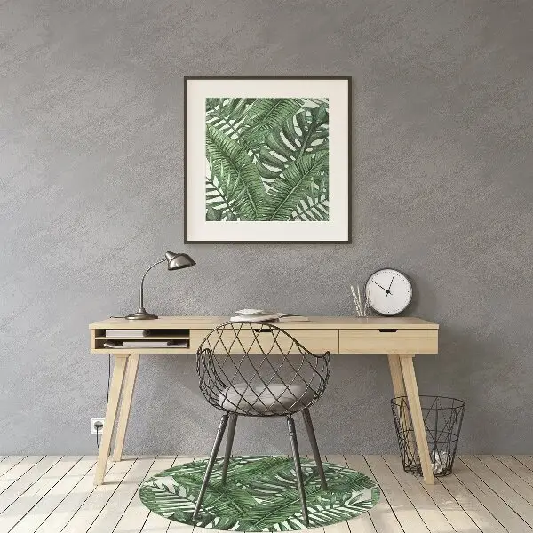 Podloga za pisarniški stol Tropical leaves