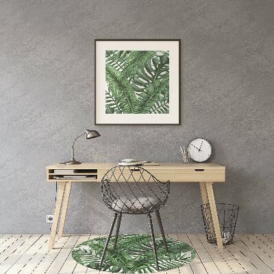 Podloga za pisarniški stol Tropical leaves