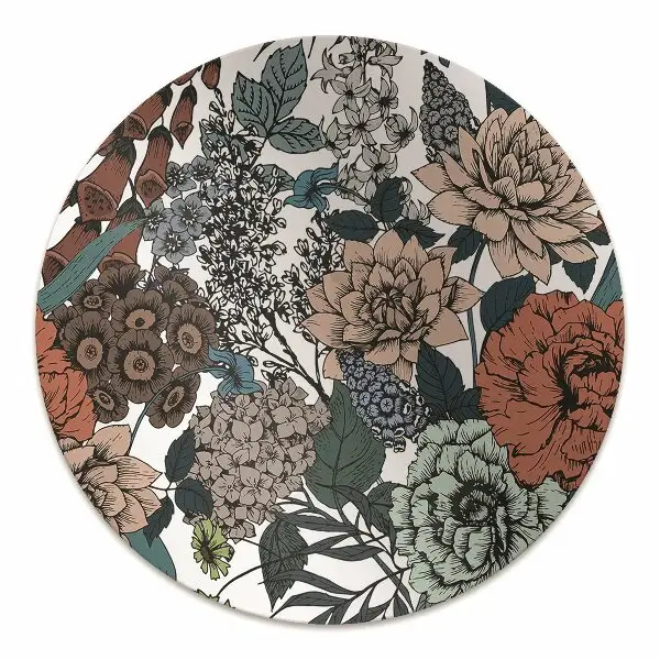 Podloga za zaščito tal Retro flowers