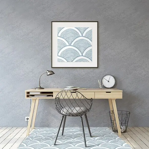 Podloga za stol Fish scales pattern