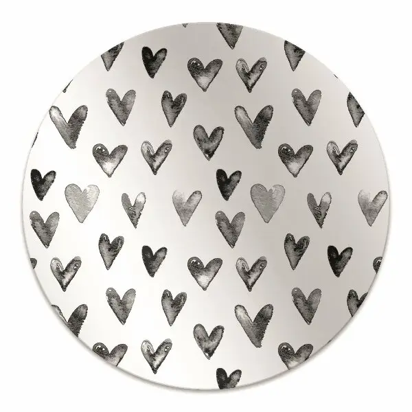 Podloga za stol Painted hearts