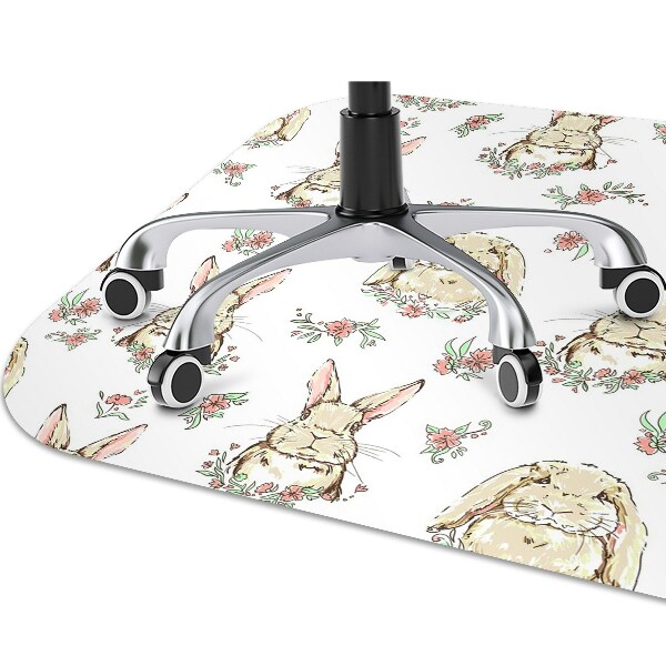 Podloga za stol Light brown rabbits