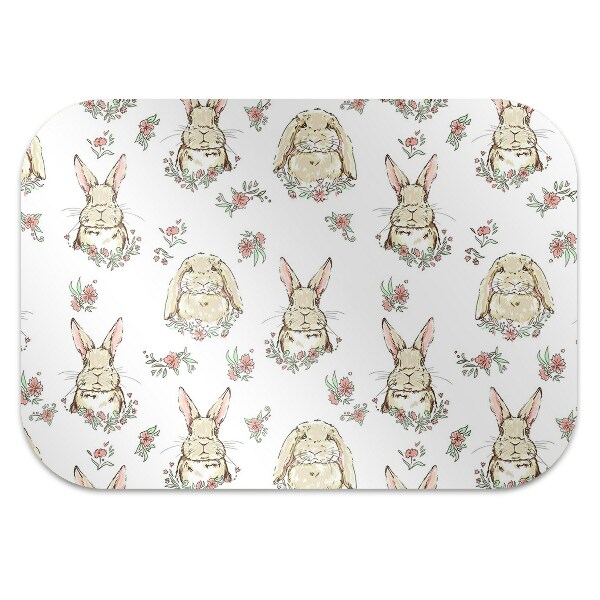 Podloga za stol Light brown rabbits