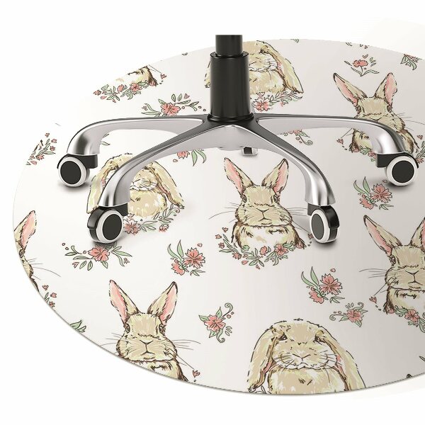 Podloga za stol Light brown rabbits